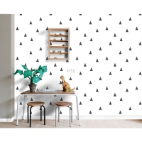 ESTA wallpaper white with black triangles
