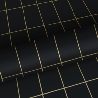 ESTA wallpaper black and golden tiles