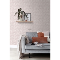 ESTA pink floral wallpaper