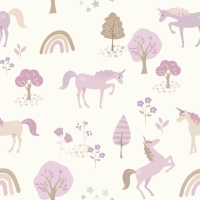 ESTA wallpaper with unicorns inpurple