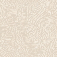 Papier peint avec lignes ondulée 3D en beige