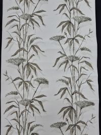 Papier peint vintage marron et gris