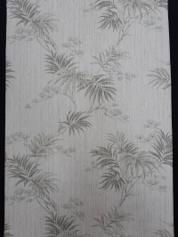 Vintage behang met varens