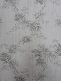 Vintage behang met varens