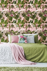 Premium wallpaper Beverly Hills Flamingo