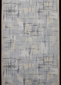 Papier peint années '50 gris, beige et noir