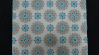 blue flowers vintage wallpaper