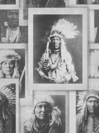 Indian chiefs black white