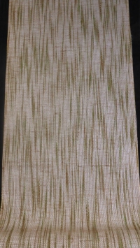 vintage textile wallpaper beige green