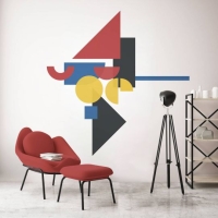Wallpaper pieces "Bauhaus"