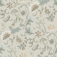 ESTA wallpaper flowers vintage beige
