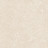 Papier peint avec lignes ondulée 3D en beige