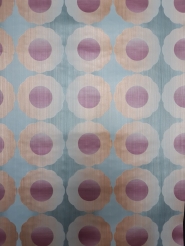 Purple brown and blue flowers vintage wallpaper