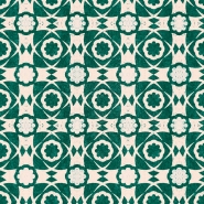 Premium wallpaper Aegean Tiles Green