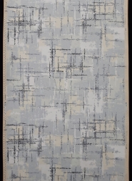 Papier peint années '50 gris, beige et noir