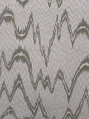 Grey and green geometric fifties wallpaper