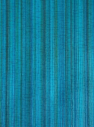 Blauw-groene verticale lijnen vintage geometrisch behang