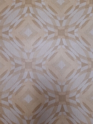 Bruine cirkels vintage geometrisch behang