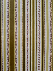 Groen en bruin vintage geometrisch behang
