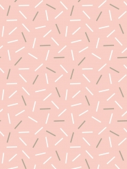 white and grey lines on a pink background