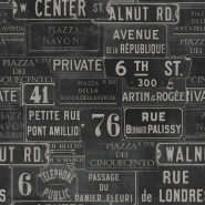 Noms des rues Anthracite