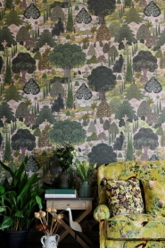Premium wallpaper Jardin Sauvage