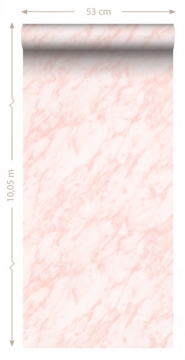 Papier peint art deco marbre rose